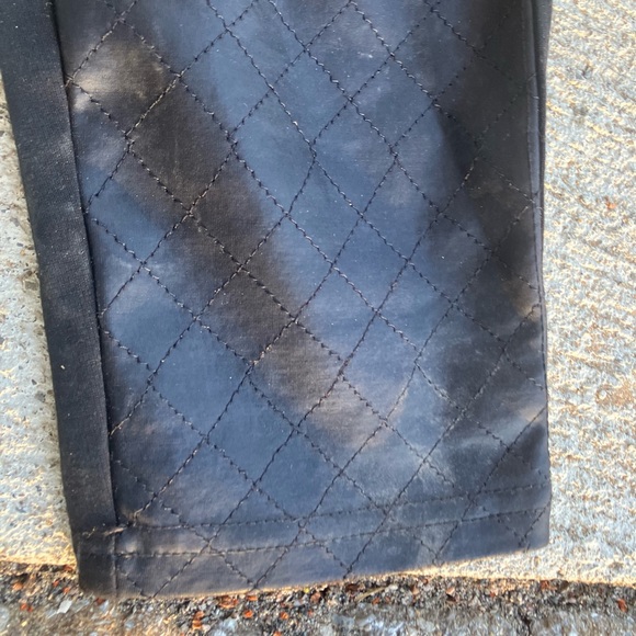 Tag elemental designer stitched checkerboard front joggers pants leggings large - Picture 5 of 11